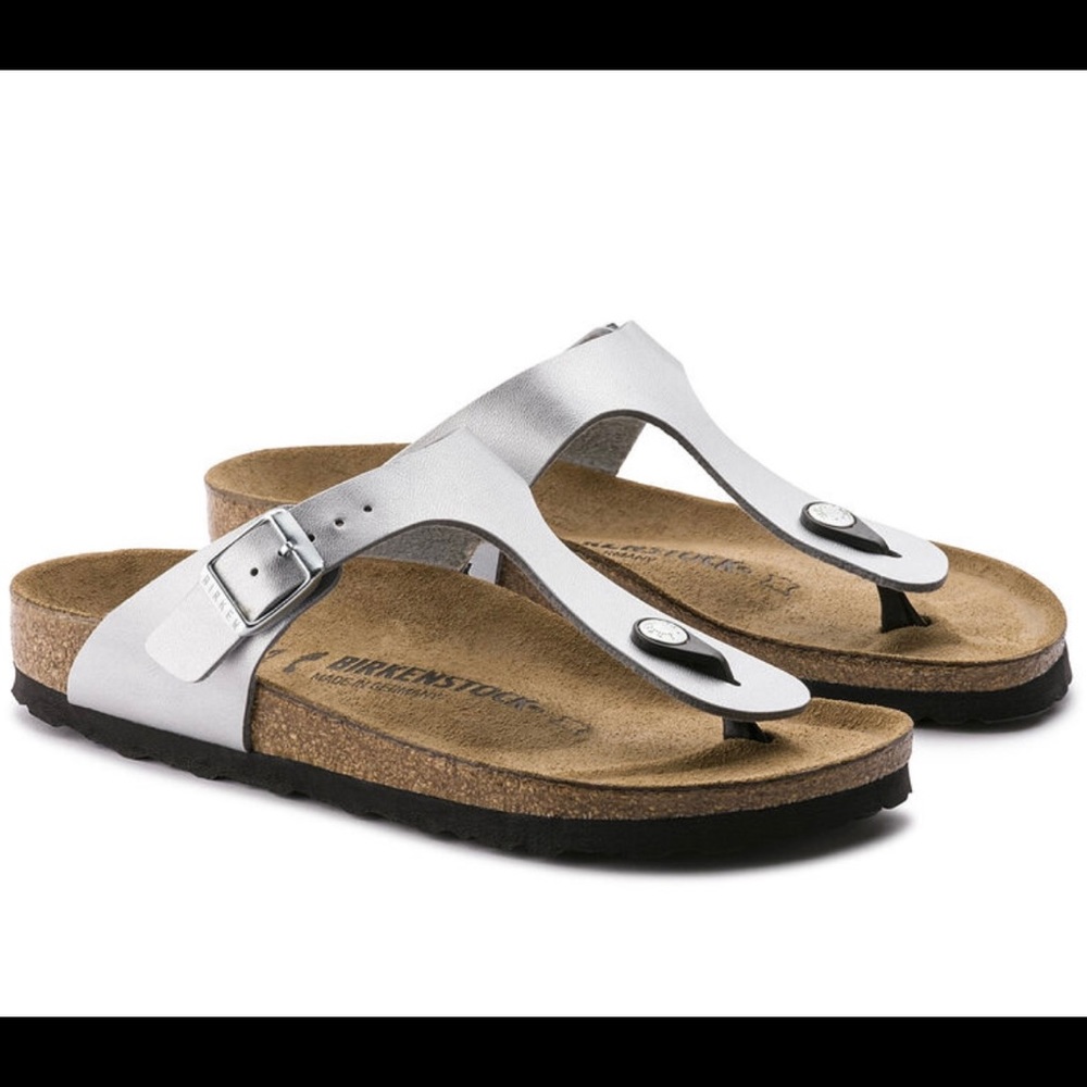 BIRKENSTOCK Gizeh Silver EU 36